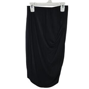 Bae. Kiss and Tell Tuck Black Maternity Mini Skirt Size XS